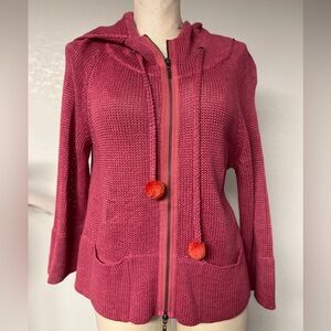 Anthropology pink sweater, NWT